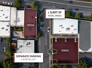 10534 NE Sandy Blvd, Portland, OR - Aerial  map view