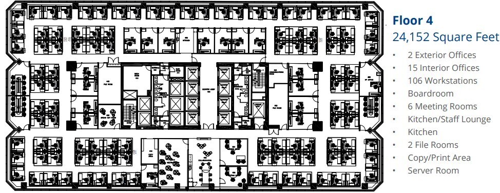 237 4th Ave SW, Calgary, AB for lease Floor Plan- Image 1 of 1