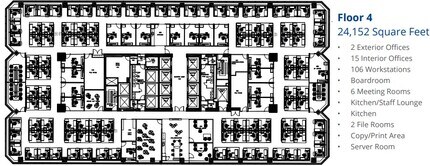 237 4th Ave SW, Calgary, AB for lease Floor Plan- Image 1 of 1