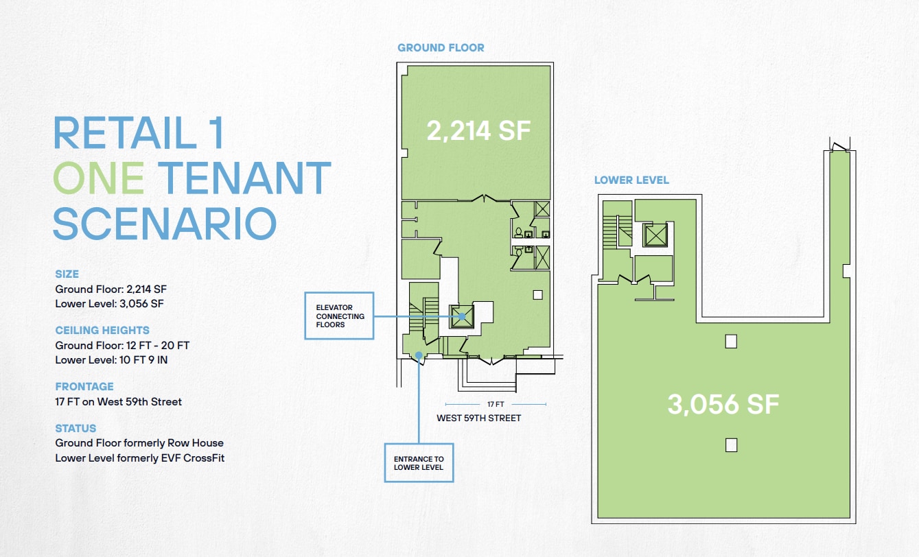 555 W 59th St, New York, NY for lease Floor Plan- Image 1 of 2
