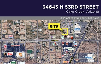More details for 34643 N 53rd St, Cave Creek, AZ - Land for Sale