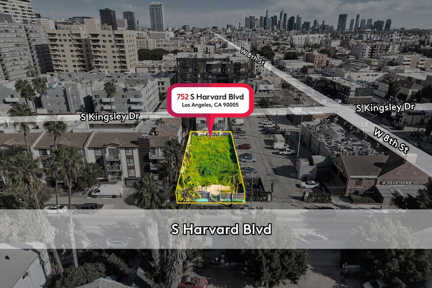 752 S Harvard Blvd, Los Angeles, CA à vendre - Photo du bâtiment - Image 2 de 7