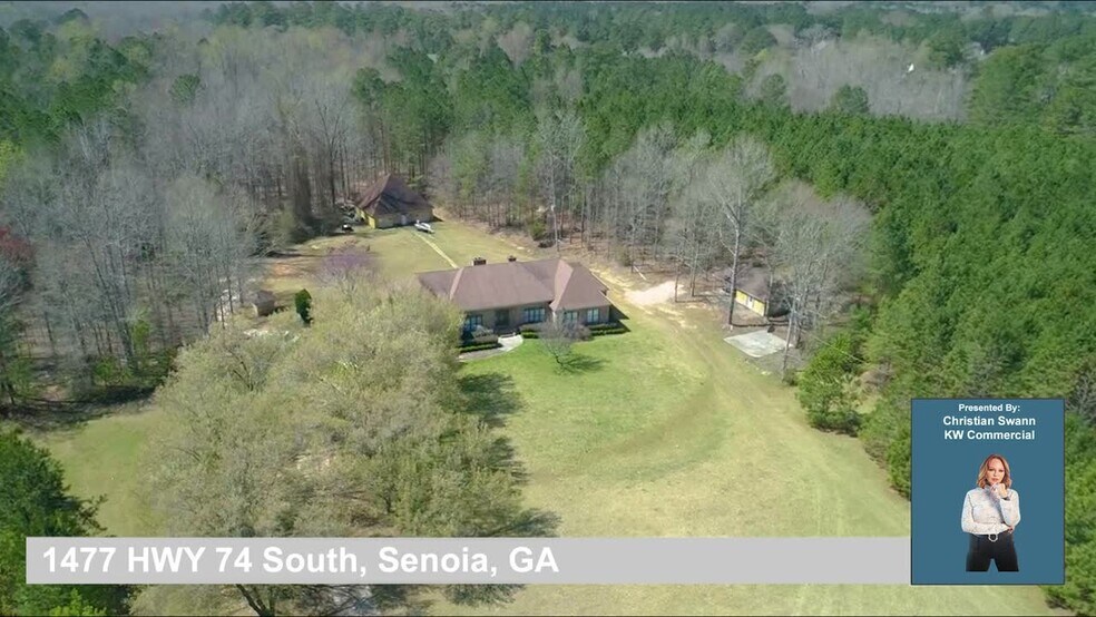 1477 Highway 74, Senoia, GA à vendre - Vidéo sur l’inscription commerciale - Image 2 de 7