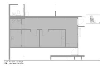 73241 Highway 111, Palm Desert, CA for lease Floor Plan- Image 2 of 2