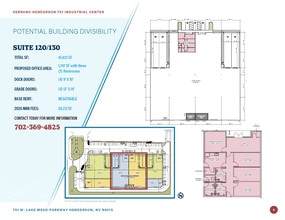 751 W Lake Mead Pky, Henderson, NV à louer Plan d’étage- Image 2 de 2