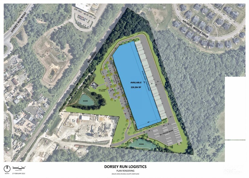 7559 Old Jessup Rd, Jessup, MD à louer - Plan de site - Image 2 de 2