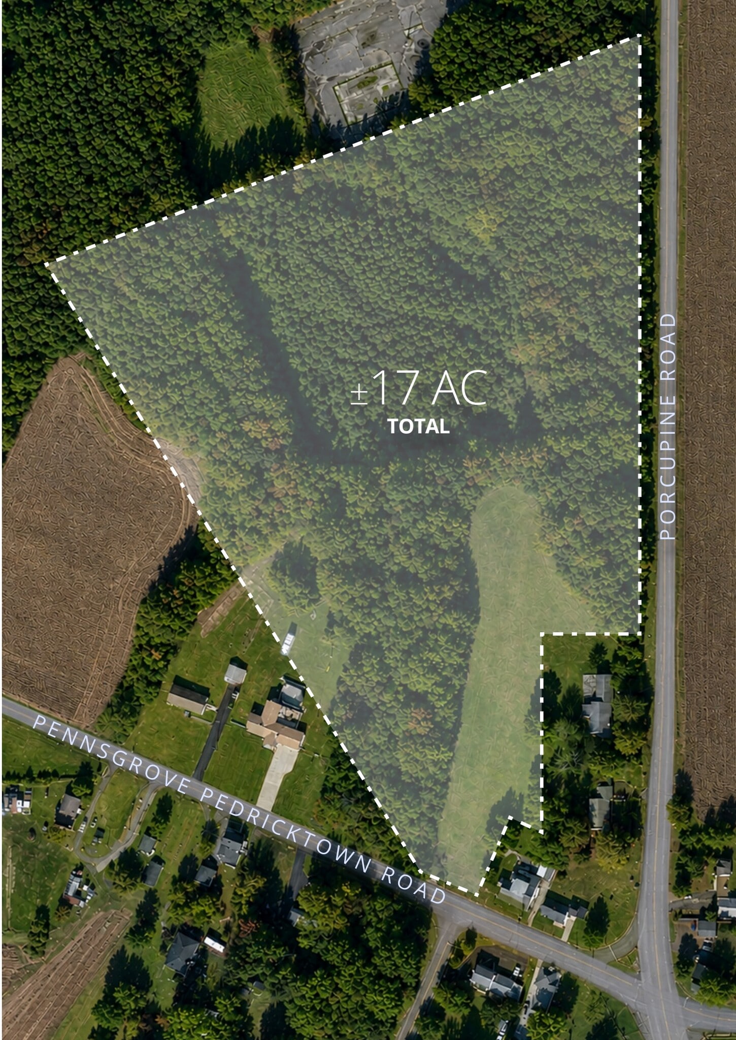 30 Porcupine Road, Pedricktown, NJ for sale Aerial- Image 1 of 8