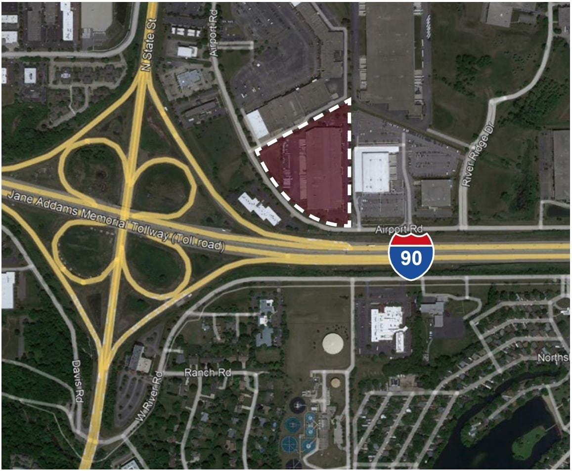 300 Airport Rd, Elgin, IL à louer Carte- Image 1 de 3