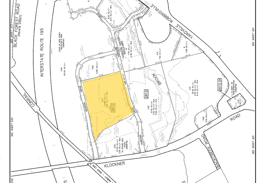 600 Horizon Center Dr, Hamilton, NJ à vendre - Plan cadastral - Image 1 de 1