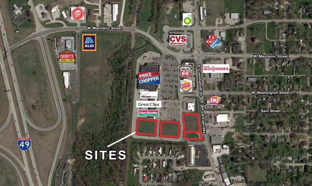 Commercial St & Sam Hwy, Harrisonville, MO for sale Primary Photo- Image 1 of 4
