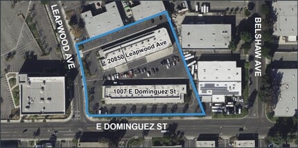 1007 E Dominguez St, Carson, CA - Aérien  Vue de la carte