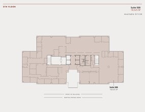 811 Barton Springs Rd, Austin, TX for lease Site Plan- Image 1 of 1