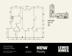 12150-12200 E Briarwood Ave, Centennial, CO à louer Plan de site- Image 1 de 8