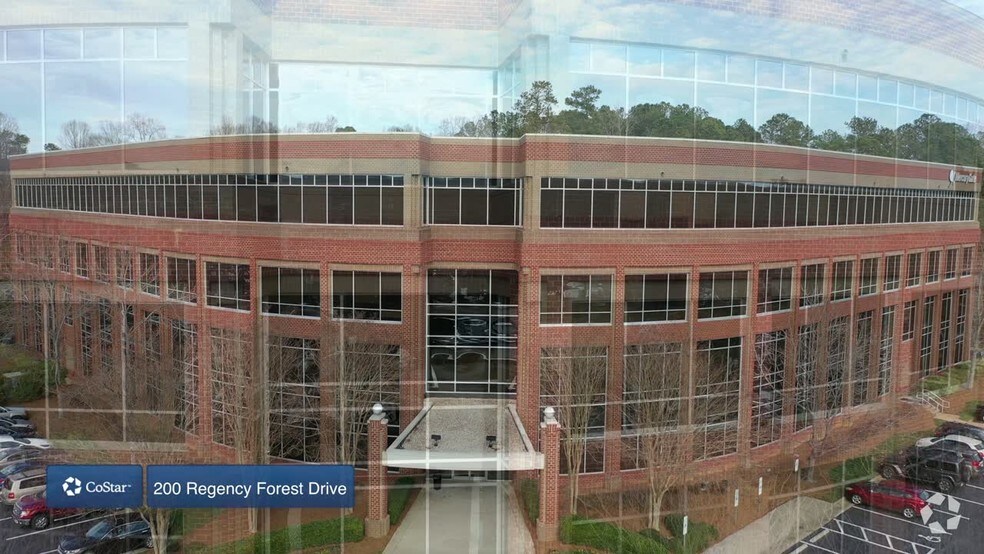 200 Regency Forest Dr, Cary, NC for sale - Aerial Video - Image 2 of 7