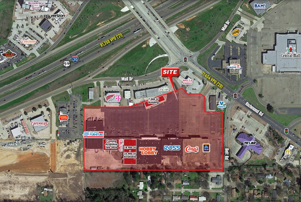 2315 Richmond Rd, Texarkana, TX for lease Building Photo- Image 1 of 4