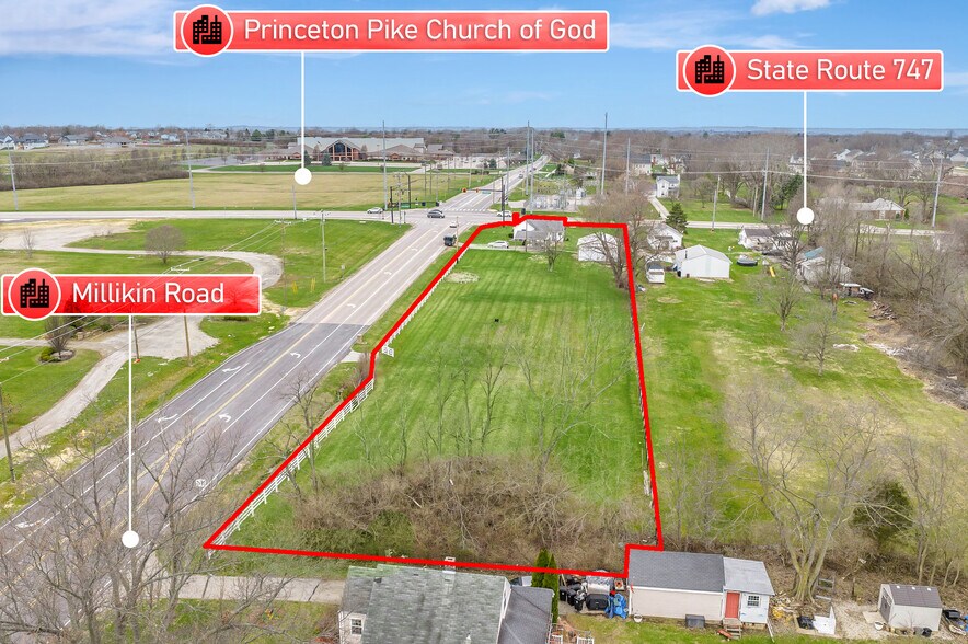 4996 Millikin Rd, Liberty Township, OH à vendre - Aérien - Image 3 de 3