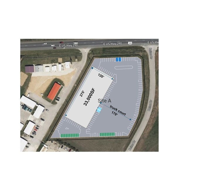 13006 Beltex Dr, Manor, TX for lease - Site Plan - Image 2 of 5