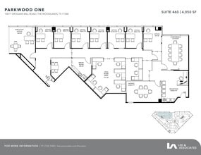 10077 Grogans Mill Rd, The Woodlands, TX for lease Floor Plan- Image 1 of 2
