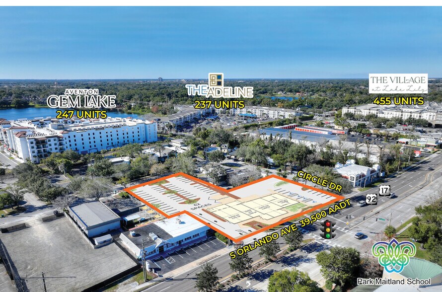 1351 S Orlando Ave, Maitland, FL à louer - Photo du bâtiment - Image 2 de 3