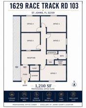 1629 Race Track Rd, St Johns, FL for lease Floor Plan- Image 1 of 1