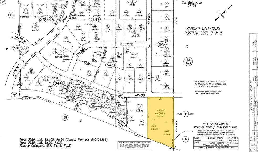 1270 Avenida Acaso, Camarillo, CA à louer - Plan cadastral - Image 3 de 6
