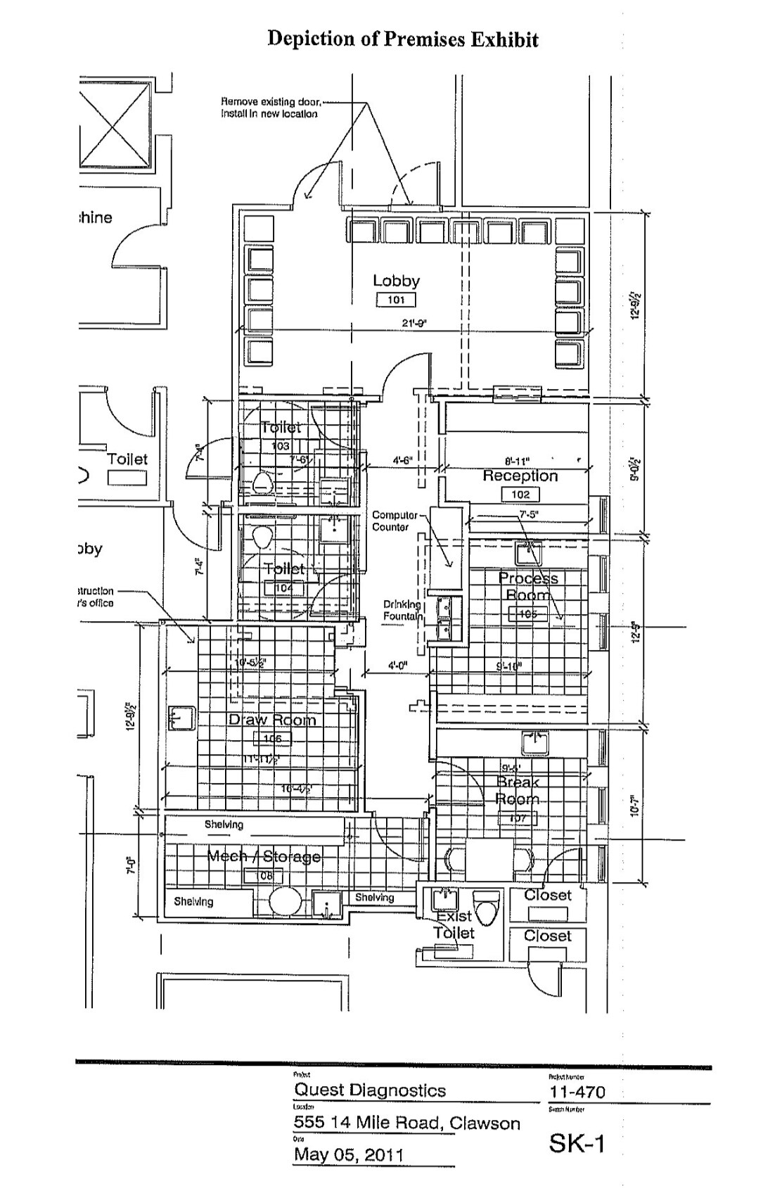 555 W 14 Mile Rd, Clawson, MI for lease Interior Photo- Image 1 of 2