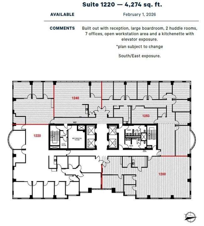 70 York St, Toronto, ON for lease Floor Plan- Image 1 of 1
