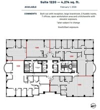 70 York St, Toronto, ON for lease Floor Plan- Image 1 of 1