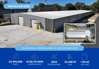 Plus de détails pour 701 Lovvorn Rd, Carrollton, GA - Industriel à louer