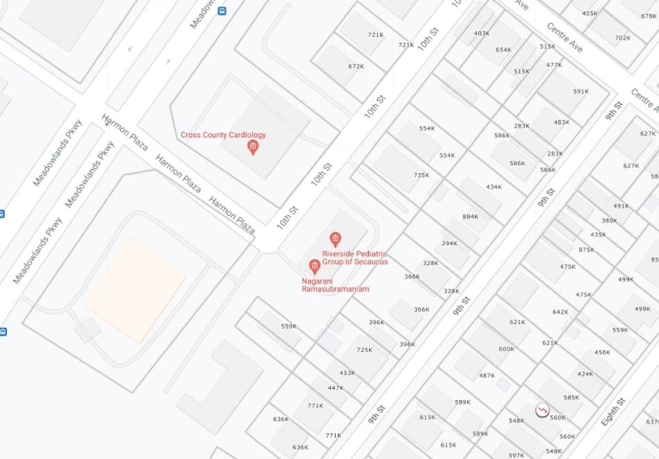714 10th St, Secaucus, NJ for lease Plat Map- Image 1 of 2
