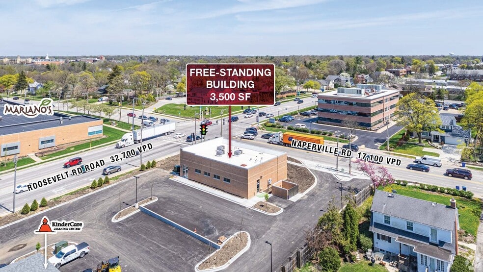 250 E Roosevelt Rd, Wheaton, IL for lease - Building Photo - Image 2 of 4