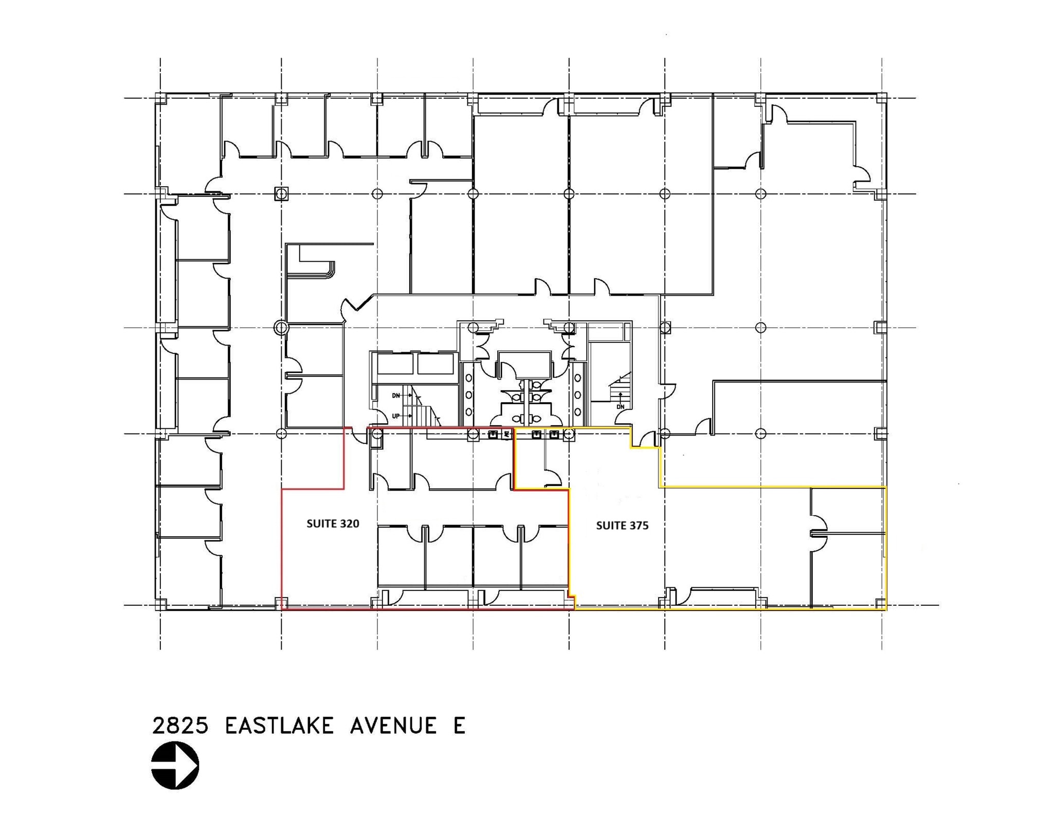 2825 Eastlake Ave E, Seattle, WA for lease Site Plan- Image 1 of 2