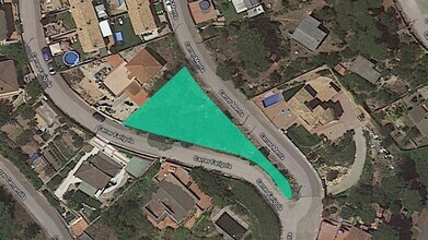 Vidreres, GER - Aerial  map view