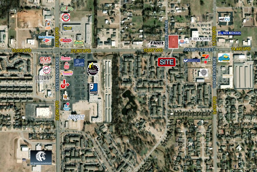 639 SW 89th St, Oklahoma City, OK à vendre - Aérien - Image 1 de 1