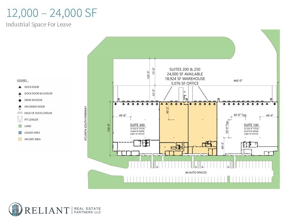 560 Atlanta S Pky, College Park, GA for lease Floor Plan- Image 1 of 1