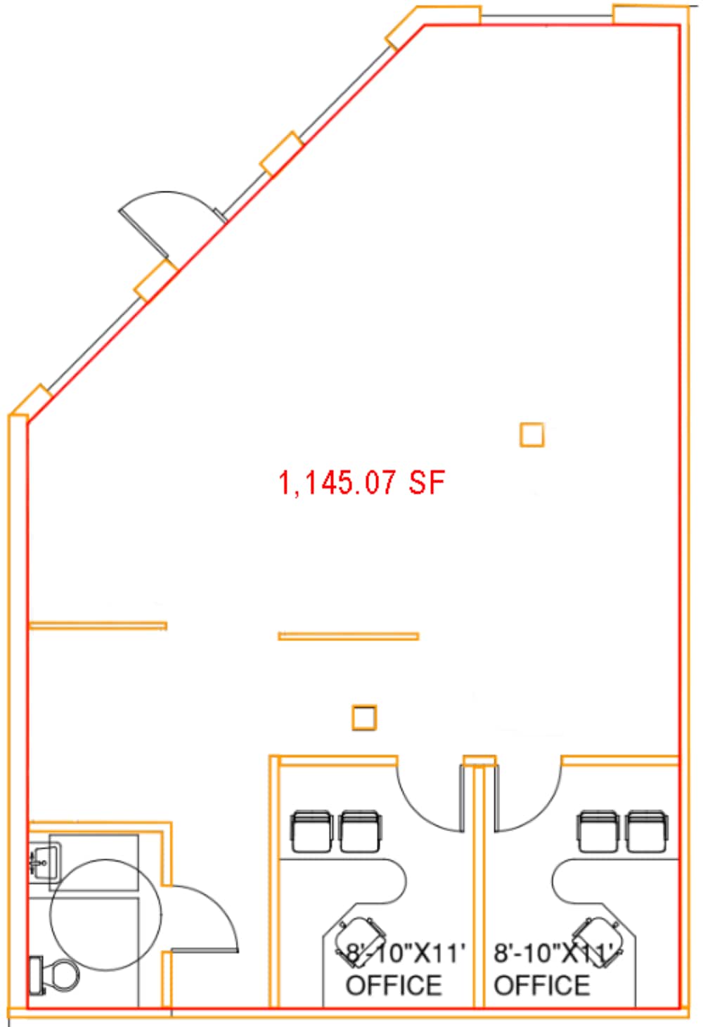 1712 S Staples St, Corpus Christi, TX for lease Floor Plan- Image 1 of 1