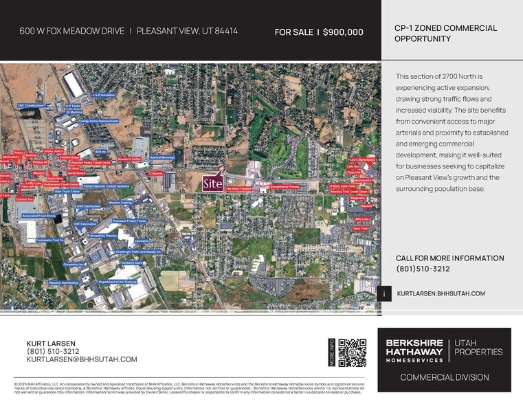 615 W Fox Meadow Dr, Pleasant View, UT à vendre - Photo du bâtiment - Image 2 de 8
