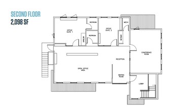 6803 Whittier Ave, McLean, VA for lease Floor Plan- Image 1 of 1