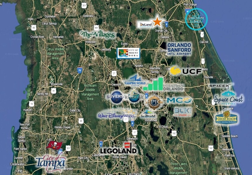 S WOODLAND Blvd, Deland, FL à vendre - Photo du bâtiment - Image 2 de 3