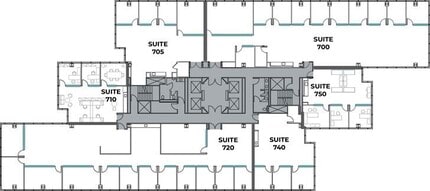 3131 Camino del Rio N, San Diego, CA à louer Plan d’étage- Image 1 de 1