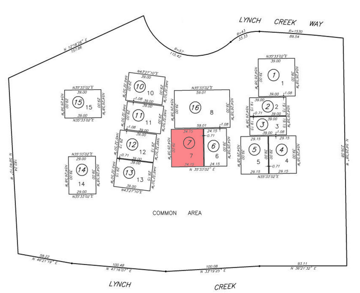 167 Lynch Creek Way, Petaluma, CA à vendre - Plan cadastral - Image 2 de 7