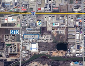 5801 SW 11th St, Oklahoma City, OK - AERIAL map view