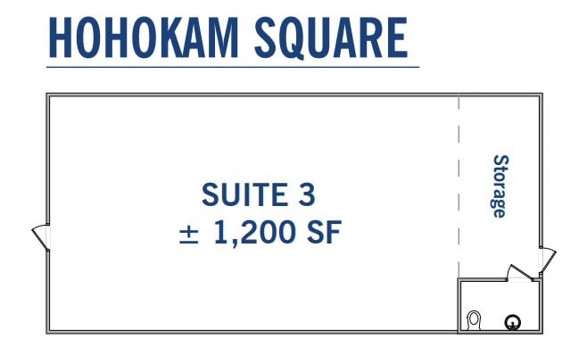 1335 W University Dr, Tempe, AZ for lease Floor Plan- Image 1 of 2