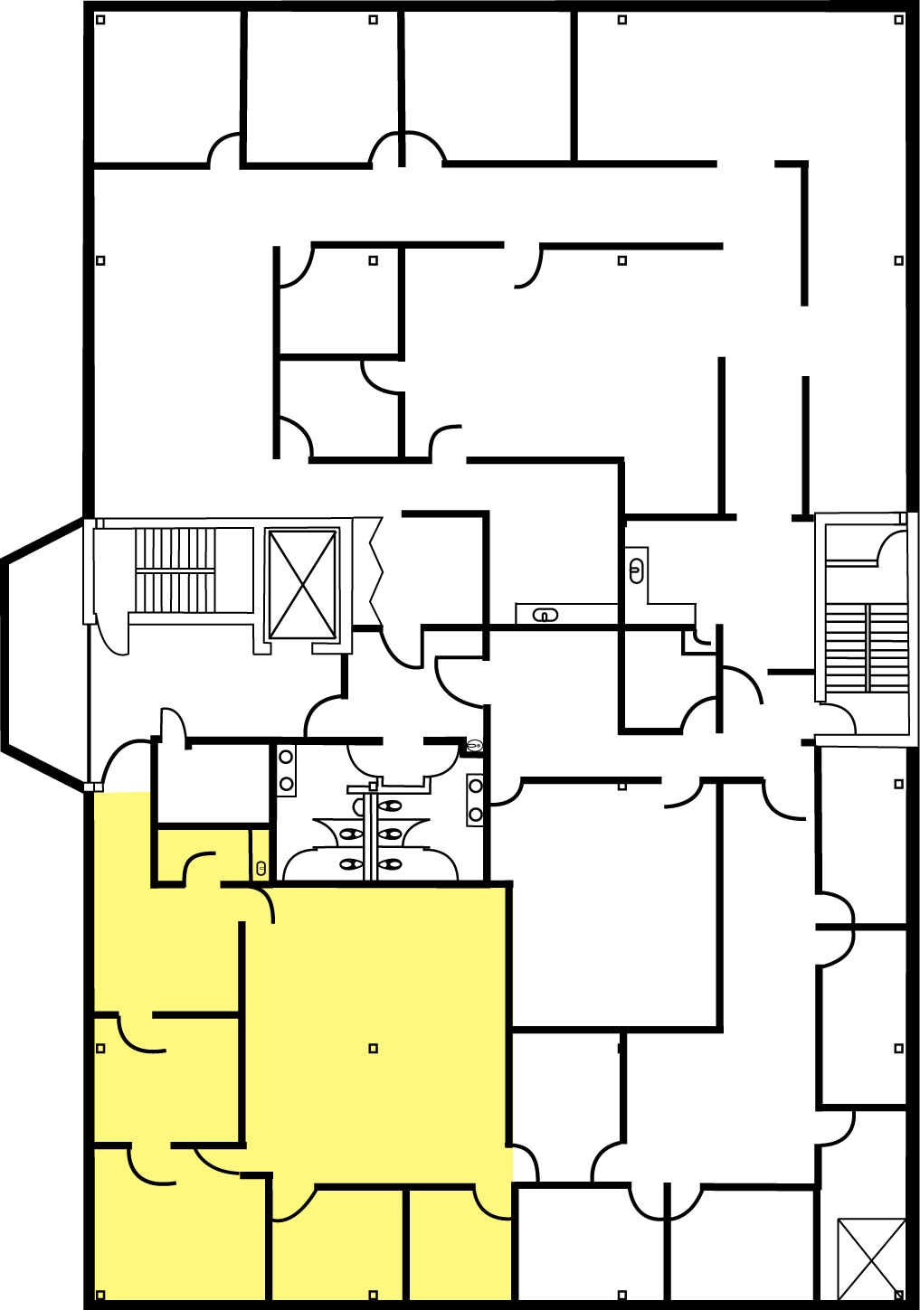 1406 Fort Crook Rd S, Bellevue, NE for lease Floor Plan- Image 1 of 6