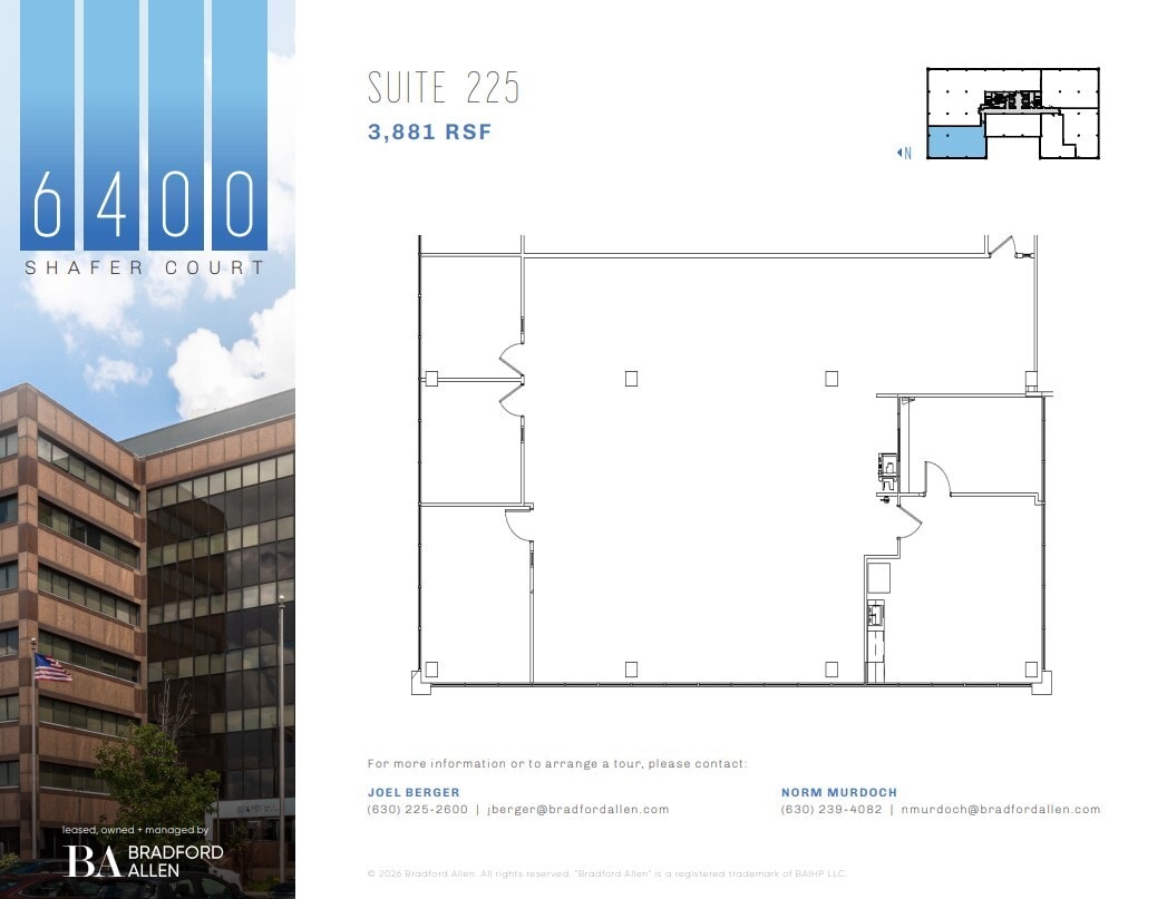 6400 Shafer Ct, Rosemont, IL for lease Floor Plan- Image 1 of 1