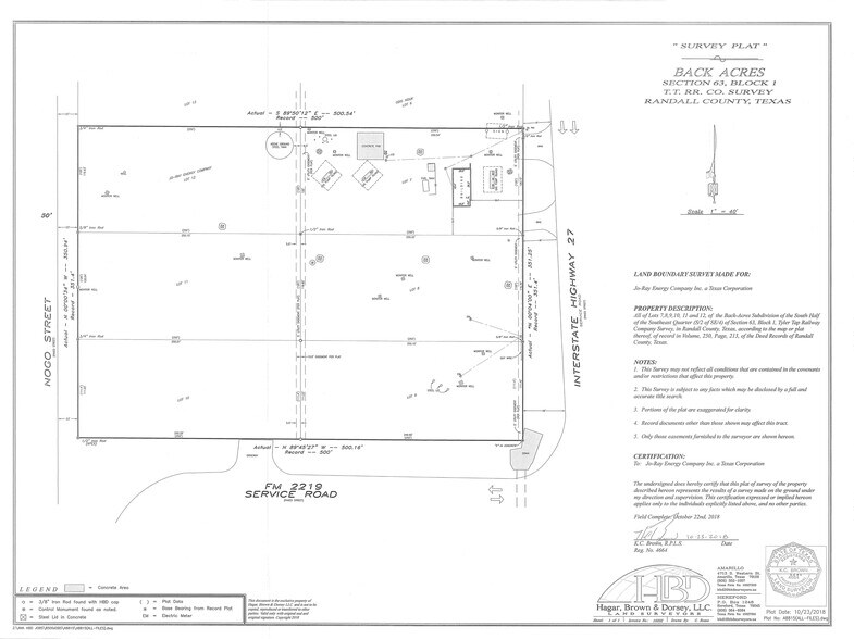 I-27 & FM 2219 NWC, Amarillo, TX à vendre - Photo du bâtiment - Image 2 de 2