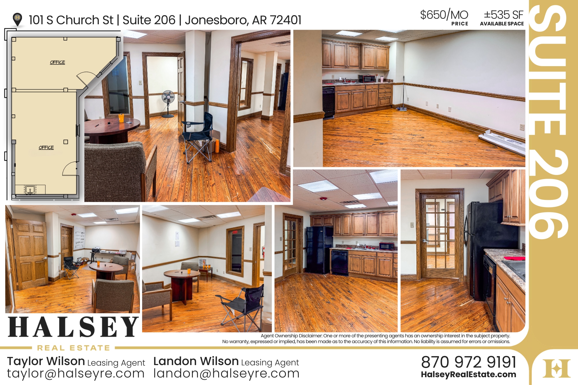 101-103 S Church St, Jonesboro, AR for lease Interior Photo- Image 1 of 10