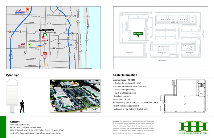 740-770 S Military Trl, West Palm Beach, FL à louer - Photo du bâtiment - Image 2 de 6