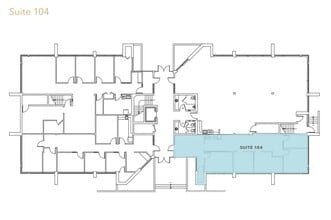 2320 130th Ave NE, Bellevue, WA à louer Plan d’étage- Image 1 de 2