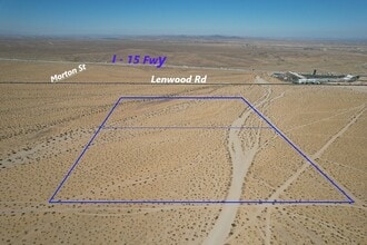 Lenwood Rd, Barstow, CA - Aérien Vue de la carte - Image1